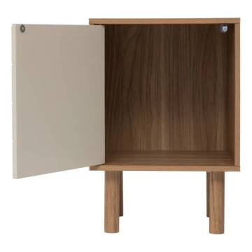 Table de chevet 1 porte Mix'n'Match MDF 5five - Le Dépôt Bailleul