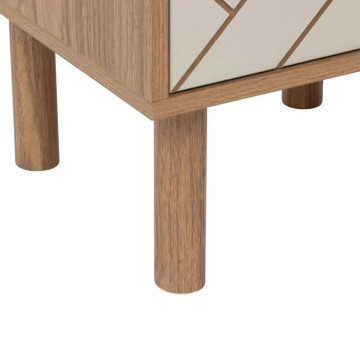 Table de chevet 1 porte Mix'n'Match MDF 5five - Le Dépôt Bailleul