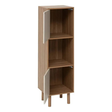Etagère 3 cases 2 portes Mix'n'Match MDF 5five - Le Dépôt Bailleul