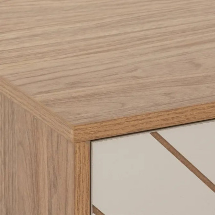 Etagère 3 cases 2 portes Mix'n'Match MDF 5five - Le Dépôt Bailleul