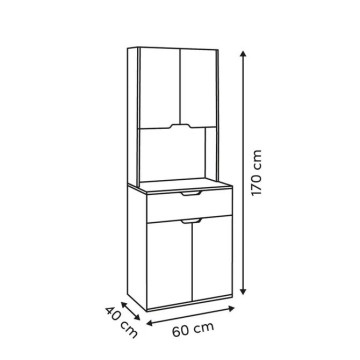 Buffet colonne de cuisine Eat Up 170 cm 5five - Le Dépôt Bailleul
