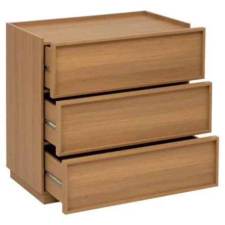 Commode 3 tiroirs Framy 80 cm 5five - Le Dépôt Bailleul