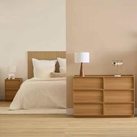 Commode 6 tiroirs Framy 115 cm 5five - Le Dépôt Bailleul