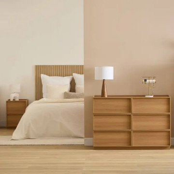 Commode 6 tiroirs Framy 115 cm 5five - Le Dépôt Bailleul