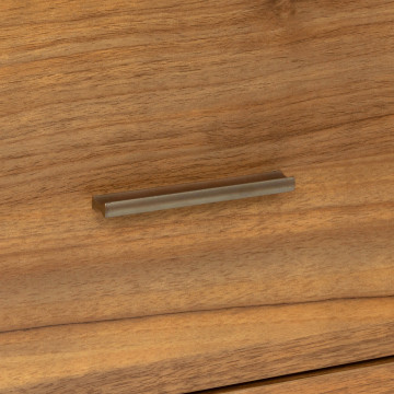 Chiffonnier 4 tiroirs Côme effet travertin 5five - Le Dépôt Bailleul