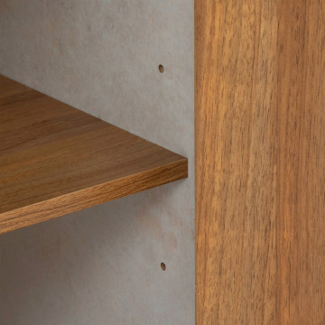 Colonne 1 porte Côme 168 cm effet travertin 5five - Le Dépôt Bailleul