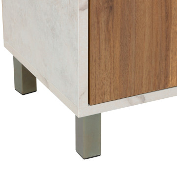 Colonne 1 porte Côme 168 cm effet travertin 5five - Le Dépôt Bailleul