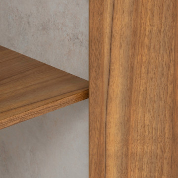 Meuble sous lavabo 2 portes Côme effet travertin 5five - Le Dépôt Bailleul