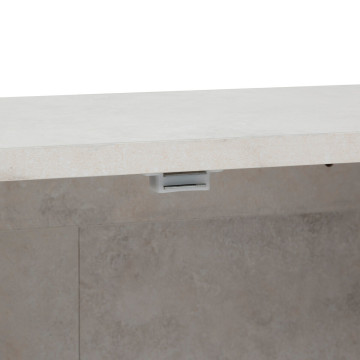 Meuble haut 2 portes Côme effet travertin 5five - Le Dépôt Bailleul