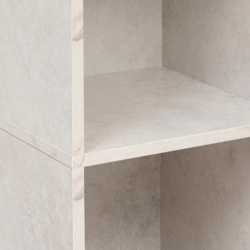 Colonne 2 portes Côme 194 cm effet travertin 5five - Le Dépôt Bailleul