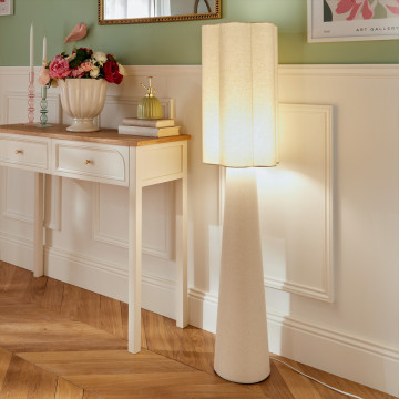 Console 2 tiroirs Mohea ivoire Atmosphera - le Dépôt Bailleul