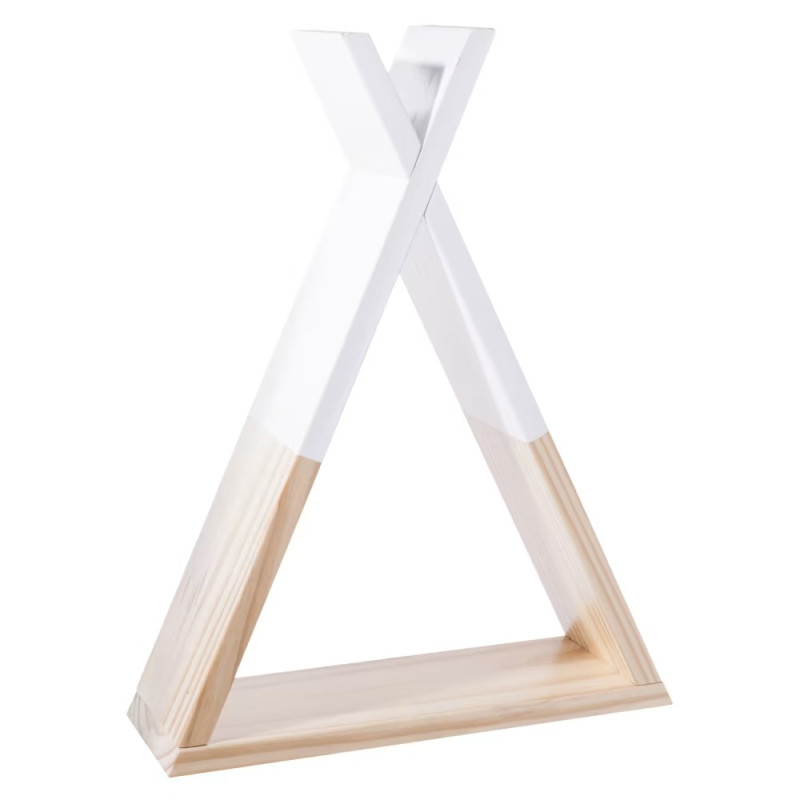 Etagère murale tipi enfant blanc Atmosphera - Le Dépôt Bailleul