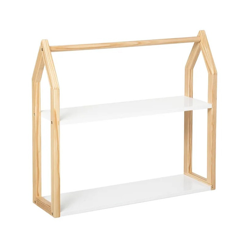 Etagère enfant maison blanc Atmosphera - Le Dépôt Bailleul