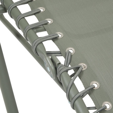 Fauteuil détente d'extérieur Hespéride Silos vert laurier - Le Dépôt Bailleul