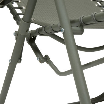 Fauteuil détente d'extérieur Hespéride Silos vert laurier - Le Dépôt Bailleul