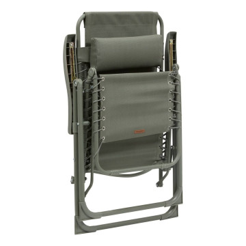 Fauteuil détente d'extérieur Hespéride Silos vert laurier - Le Dépôt Bailleul