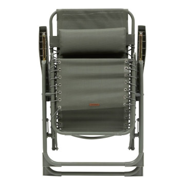 Fauteuil détente d'extérieur Hespéride Silos vert laurier - Le Dépôt Bailleul