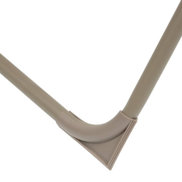 Fauteuil détente d'extérieur Hespéride Silos noisette / café - Le Dépôt Bailleul