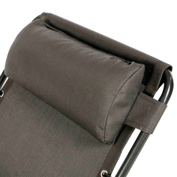 Fauteuil extérieur Hespéride Silos gris anthracite - Le Dépôt Bailleul