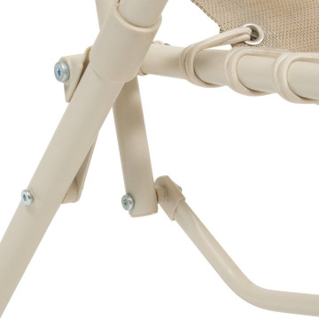 Fauteuil détente d'extérieur Hespéride Silos lin / argile - Le Dépôt Bailleul