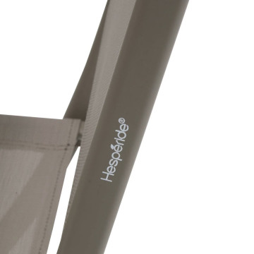 Chaise pliante Modula noisette/café Hespéride- Le Dépôt Bailleul