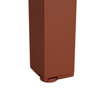 Table extensible 10p Evasion effet bois honney / acajou Hespéride - Le Dépôt Bailleul