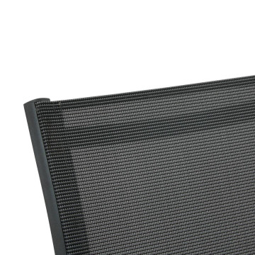 Fauteuil extérieur Axant poivre/graphite Hespéride - Le Dépôt Bailleul