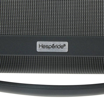 Fauteuil extérieur Axant poivre/graphite Hespéride - Le Dépôt Bailleul