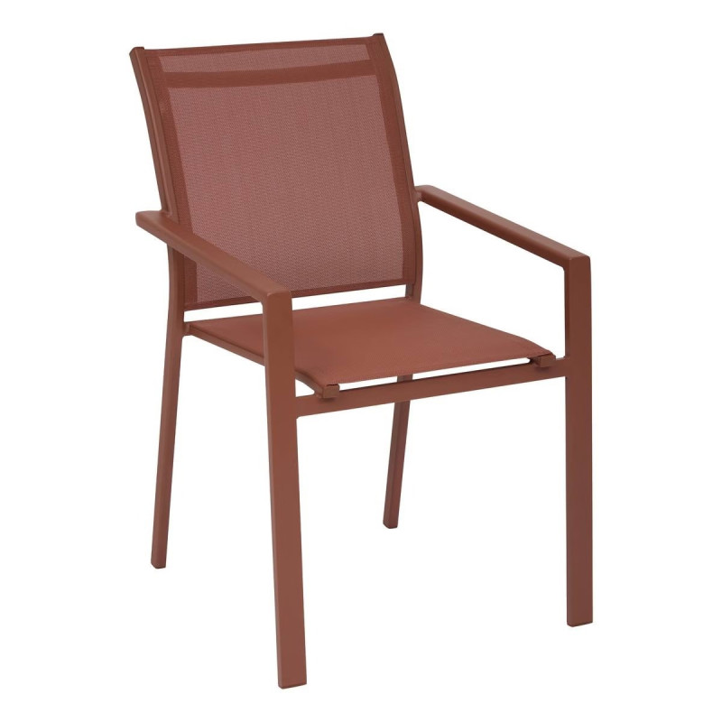 Fauteuil repas Essentia acajou Hespéride -  Le Dépôt Bailleul