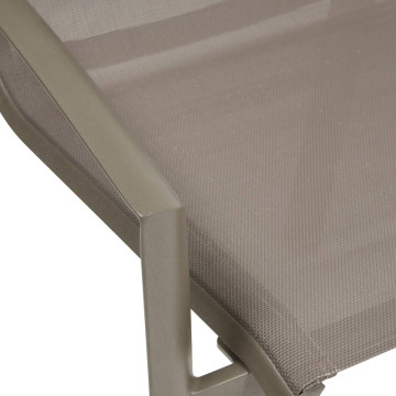 Fauteuil extérieur Axant datte/café Hespéride - Le Dépôt Bailleul