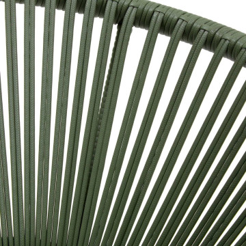 Fauteuil de jardin Oryon aluminium laurier Hespéride - Le Dépôt Bailleul