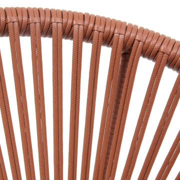 Fauteuil de jardin Oryon aluminium acajou Hespéride - Le Dépôt Bailleul