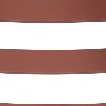 Fauteuil de jardin Oryon aluminium acajou Hespéride - Le Dépôt Bailleul