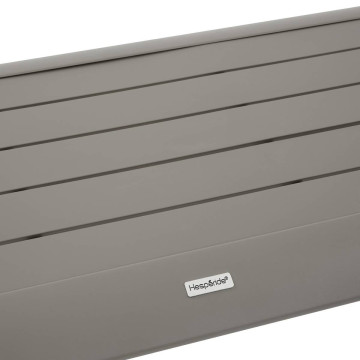 Salon de jardin 4 places aluminium Piazza chamois/café Hespéride - Le Dépôt Bailleul