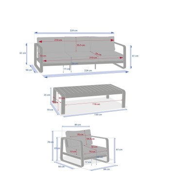 Salon extérieur Domilly 5 places café Hespéride - Le Dépôt Bailleul
