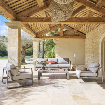 Salon extérieur Domilly 5 places café Hespéride - Le Dépôt Bailleul