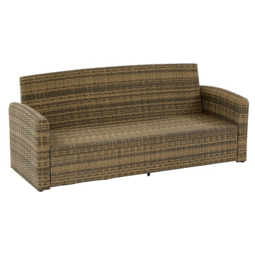 Salon extérieur 5 places résine tressée Sélénim naturae Hespéride - Le Dépôt Bailleul