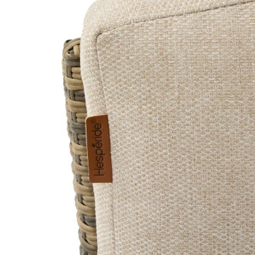 Salon extérieur 5 places résine tressée Sélénim naturae Hespéride - Le Dépôt Bailleul