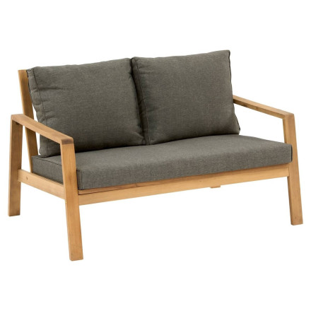 Salon extérieur 4 places Tiwi bois d'acacia Hespéride - Le Dépôt Bailleul