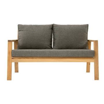 Salon extérieur 4 places Tiwi bois d'acacia Hespéride - Le Dépôt Bailleul