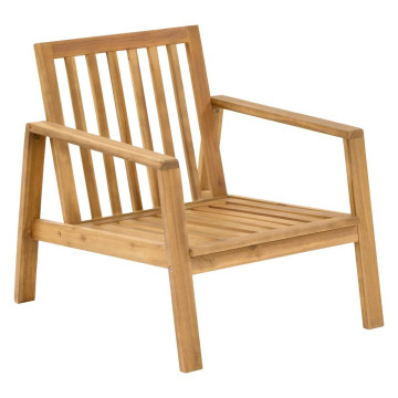 Salon extérieur 4 places Tiwi bois d'acacia Hespéride - Le Dépôt Bailleul