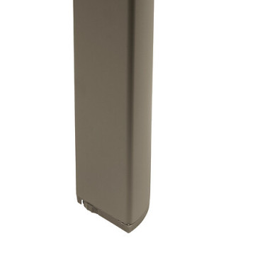 Table extérieure extensible 12 places Luzane argile/café Hespéride - Le Dépôt Bailleul