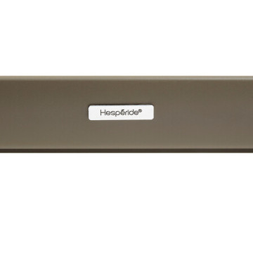 Table extérieure extensible 12 places Luzane argile/café Hespéride - Le Dépôt Bailleul