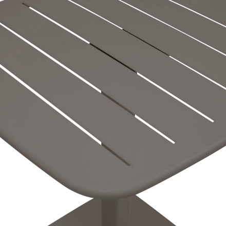 Table de jardin métal 2 places Alégoria café Hespéride - Le Dépôt Bailleul