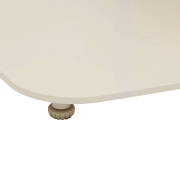 Table de jardin métal 2 places Alégoria argile Hespéride - Le Dépôt Bailleul