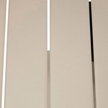 Table de jardin métal 2 places Alégoria argile Hespéride - Le Dépôt Bailleul