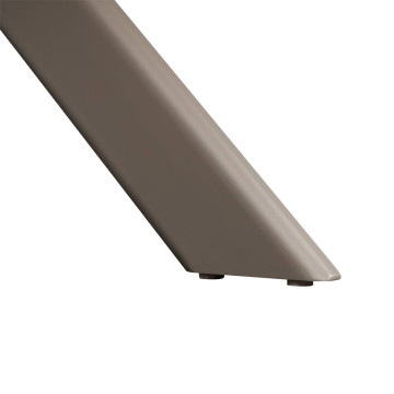 Table extérieure extensible 12 places Volupty pierre frittée ficelle / argile Hespéride - Le Dépôt Bailleul