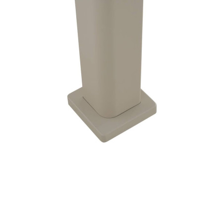 Pergola bioclimatique 4x3 m Evora argile Hespéride - Le Dépôt Bailleul