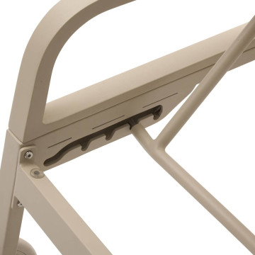 Transat sur roues Osmala beige / argile Hespéride - Le Dépôt Bailleul