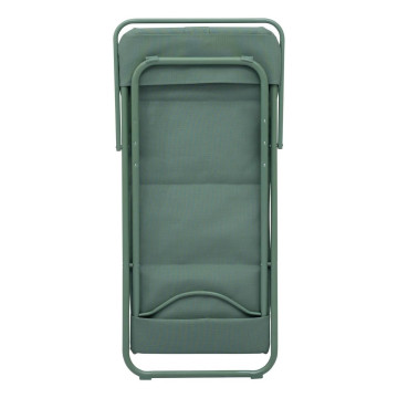 Chilienne pliante Miraël vert laurier Hespéride - Le Dépôt Bailleul